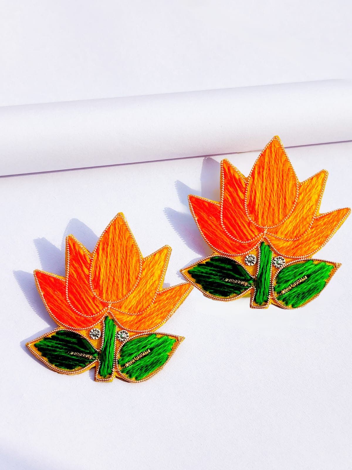 Lotus Handmade Earrings