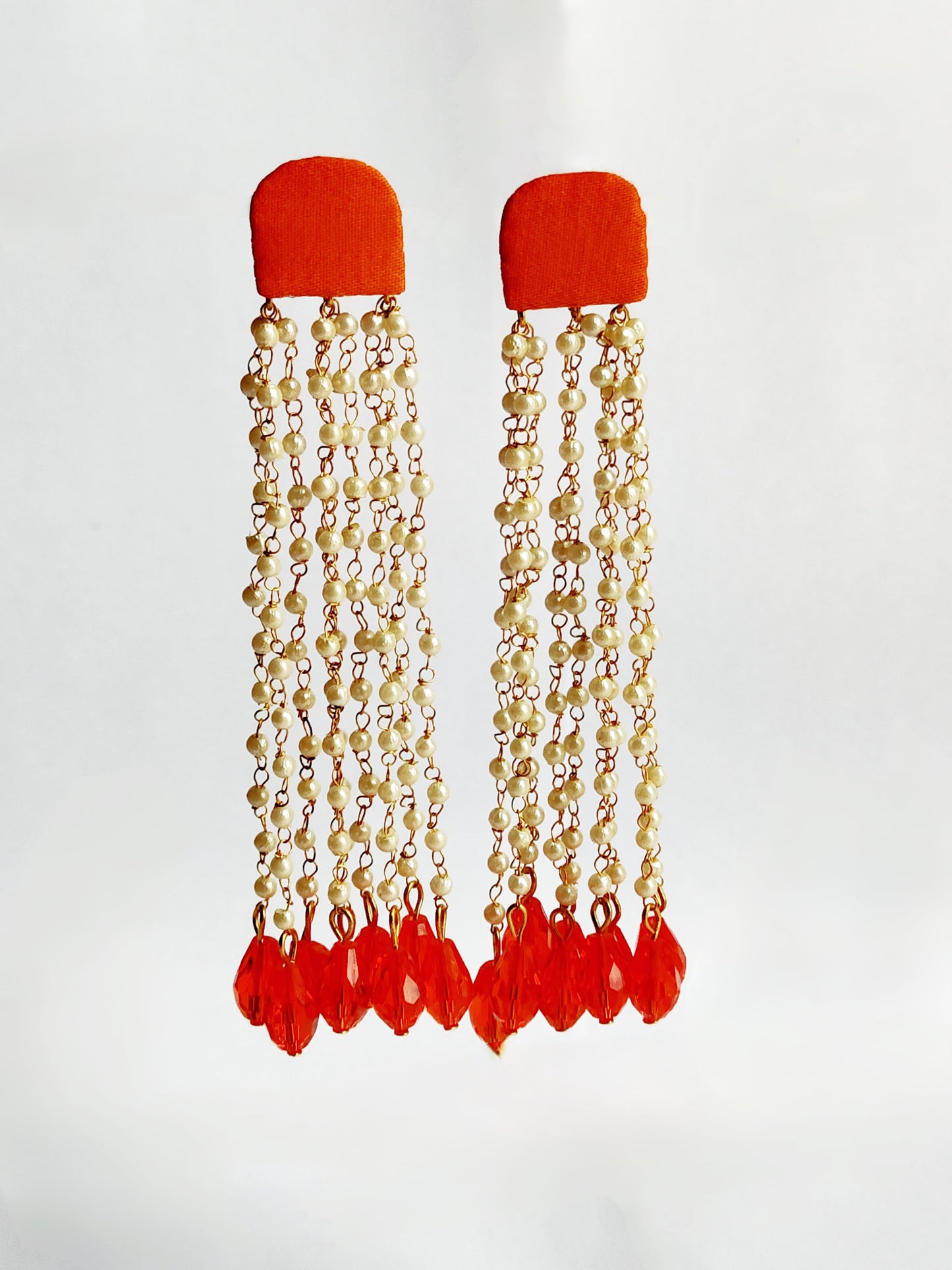 Gehna Pearl Drop Earrings